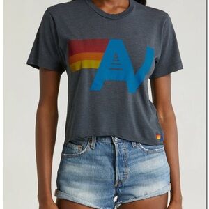 Aviator Nation Logo Boyfriend Tee